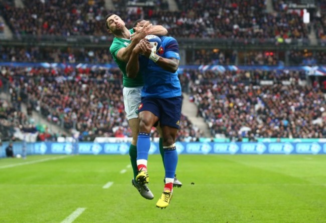 Rob Kearney and Virimi Vakatawa