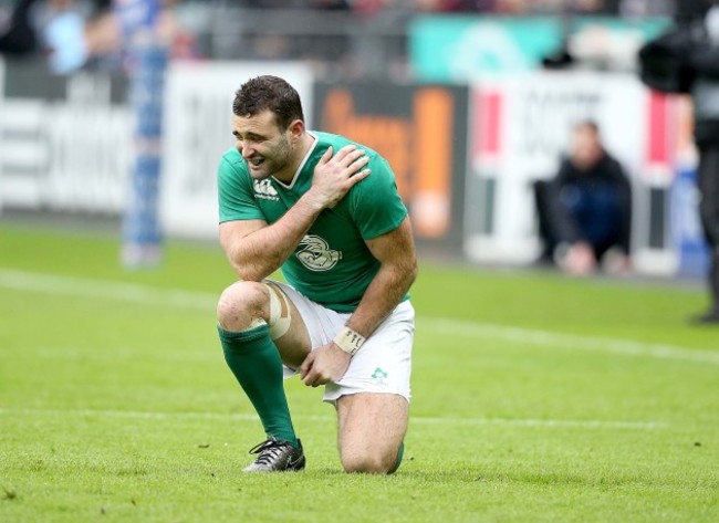 Dave Kearney down injured