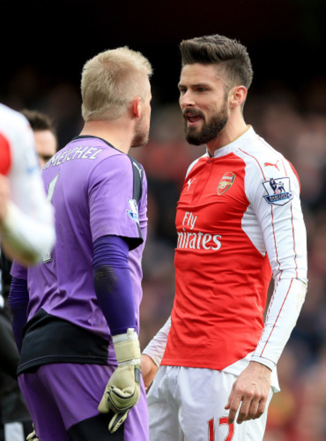 Arsenal v Leicester City - Barclays Premier League - Emirates Stadium