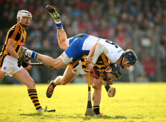 Austin Gleeson holds onto possession