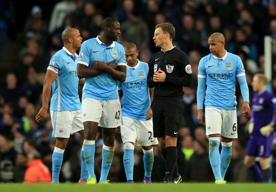 Manchester City v Tottenham Hotspur - Barclays Premier League - Etihad Stadium