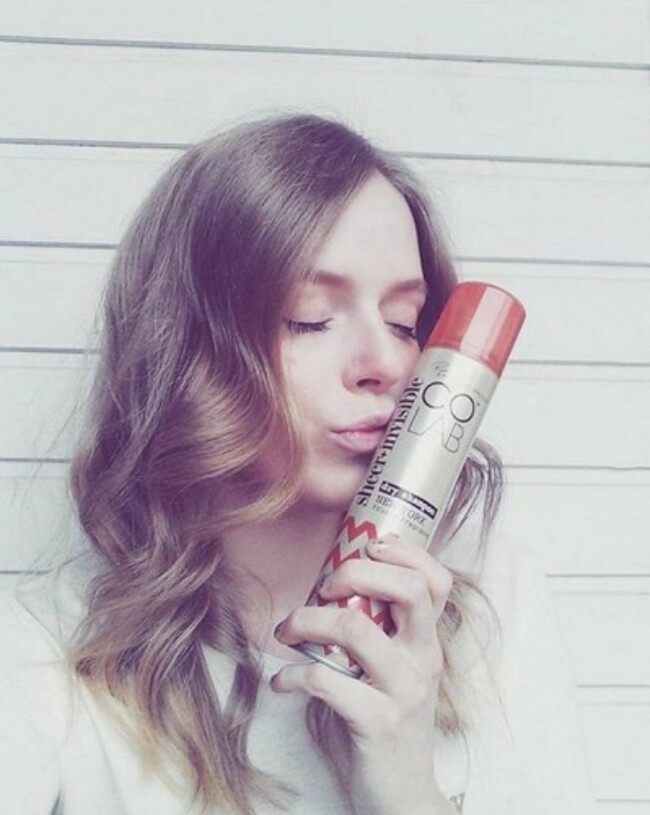 #regram @livetravelglow - @modelrecommends Look @colabhair has made it to Estonia! Super excited for coming #goodhair days! Available in I.L.U stores in New York, London and Paris fragrances! #dryshampoo #COlab #estonia