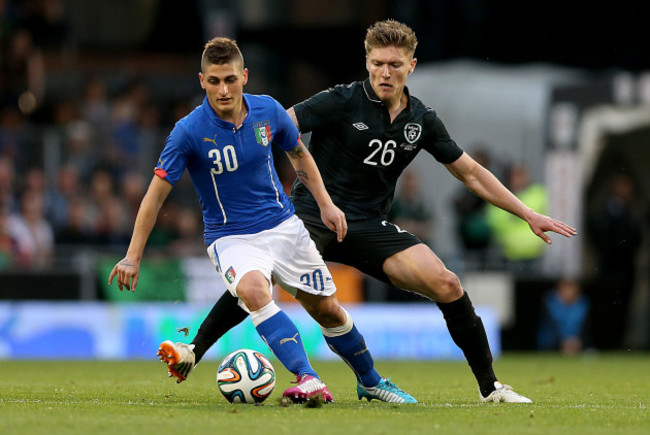 Marco Veratti with Jeff Hendrick