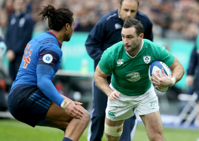 Dave Kearney with Teddy Thomas