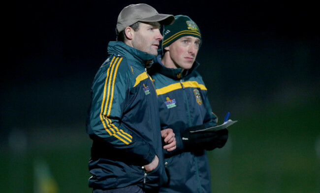 Mick O'Dowd with Trevor Giles