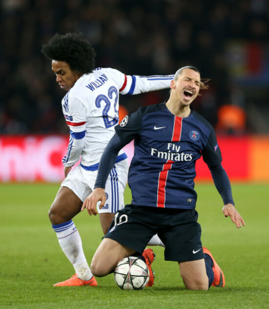 Paris Saint-Germain v Chelsea - UEFA Champions League - Round of 16 - First Leg - Parc des Princes