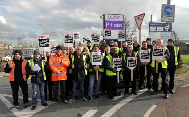 LUAS strike 2