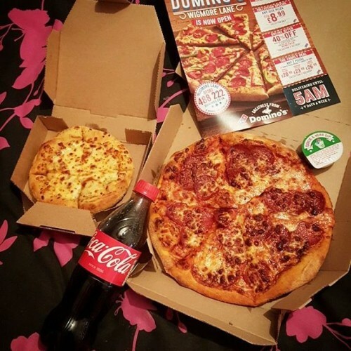 domino's pizza just eat