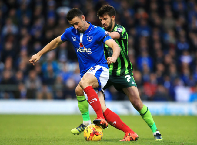 Portsmouth v AFC Wimbledon - Sky Bet League Two - Fratton Park