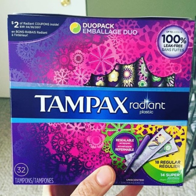 Since when did shopping for #tampons seem like you're going through the #barbie aisle at toysrus?