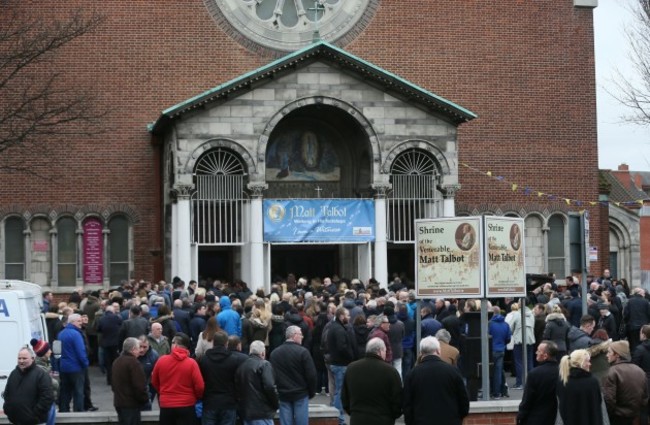 Eddie Hutch funeral