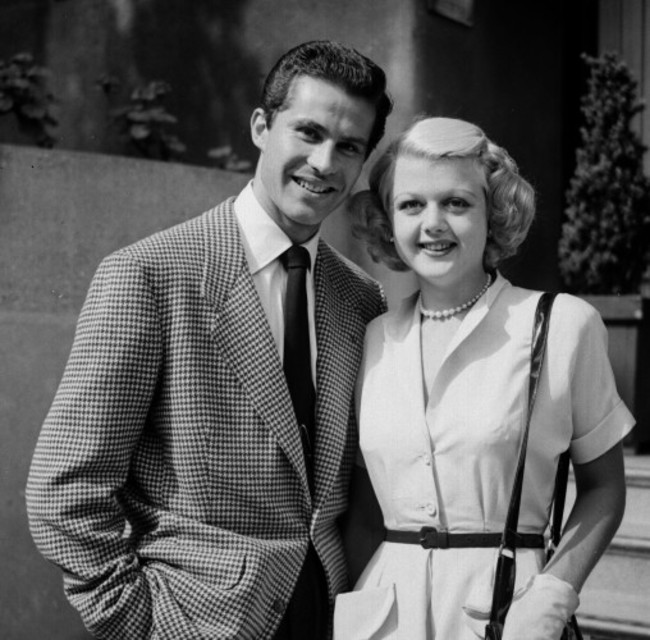 ANGELA LANSBURY & FIANCE