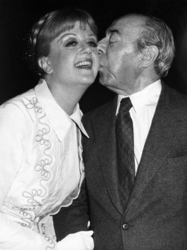 Angela Lansbury and Richard Rodgers