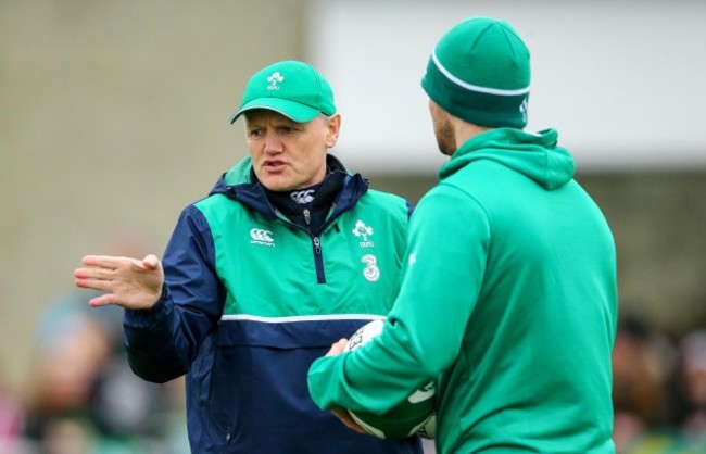 Joe Schmidt and Rob Kearney