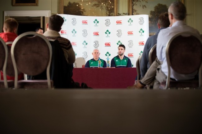 Mick Kearney and Conor Murray