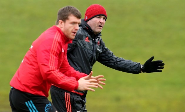 Anthony Foley and Mike Sherry