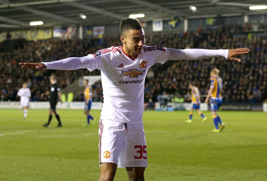 Shrewsbury Town v Manchester United - Emirates FA Cup - Fifth Round - New Meadow