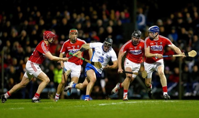 Jake Dillon with Lorcan McLoughlin, Stephen McDonnell, Colm Spillane and Damien Cahalane