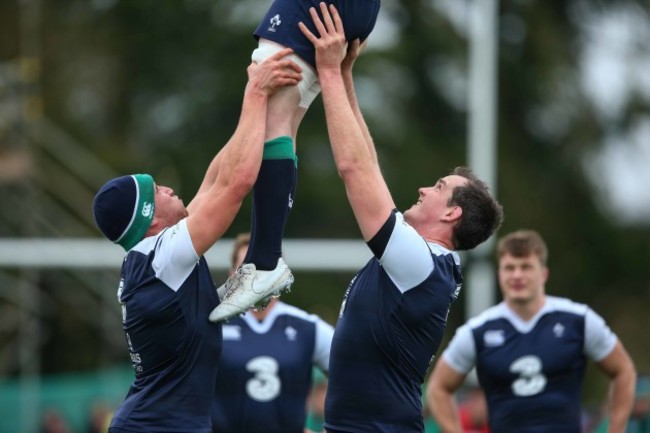 Ultan Dillane and Devin Toner