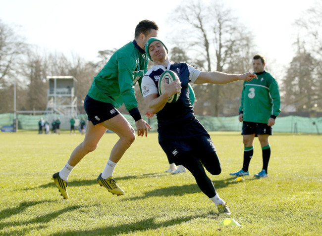 Eoin Reddan and Conor Murray