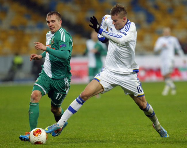 Ukraine Soccer Europa League