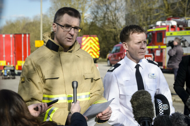 Didcot power station building collapse