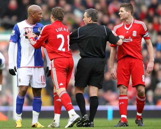 Soccer - Barclays Premier League - Liverpool v Blackburn Rovers - Anfield