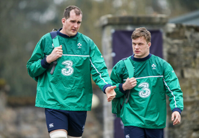Devin Toner and Josh van der Flier