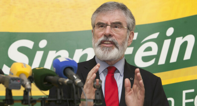 24/2/2016 General Election. Sinn Fein President Ge