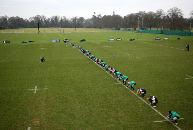 A view of training