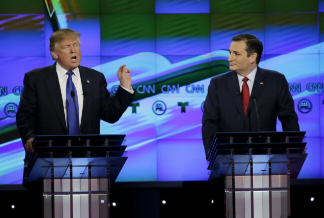 Donald Trump, Ted Cruz