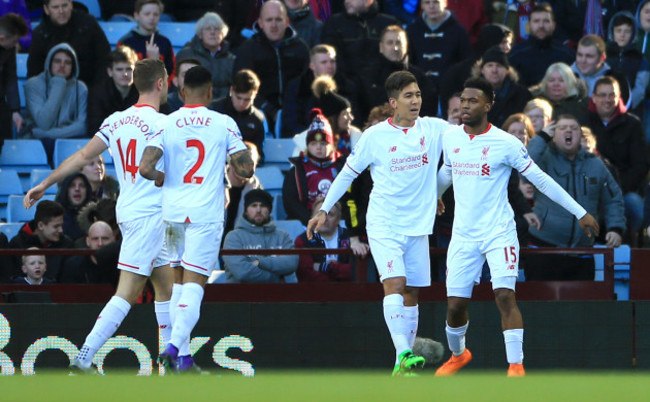 Aston Villa v Liverpool - Barclays Premier League - Villa Park