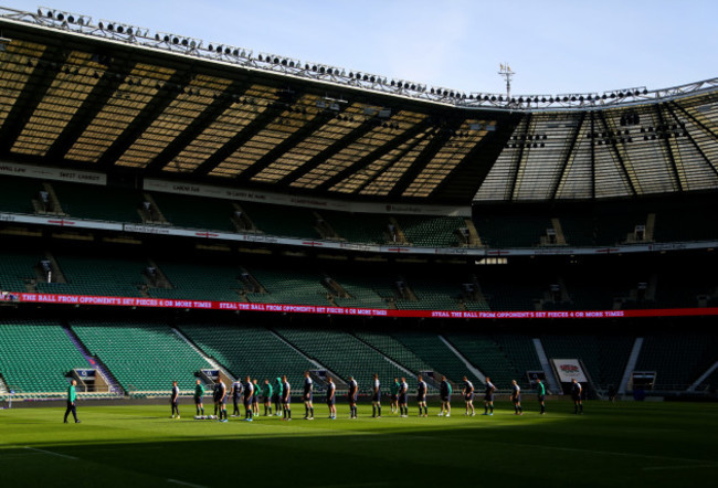 Ireland Captain's Run - 2016 RBS Six Nations - Twickenham