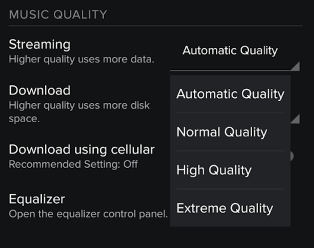 Spotify data sets