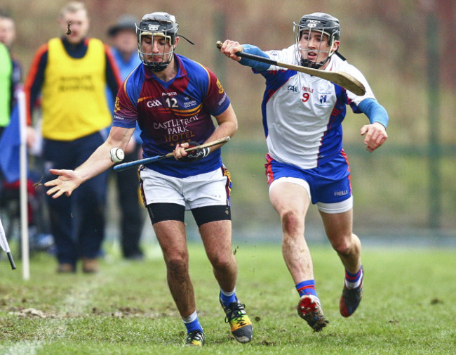 Conor Martin in action against Darragh O’Donovan