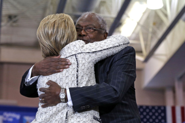 Hillary Clinton, James Clyburn