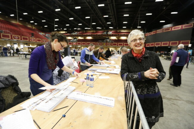 27/2/2016. General Election 2016 - Counting of Vot
