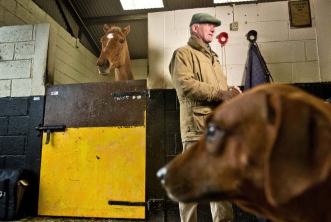 Annie Power with trainer Willie Mullins