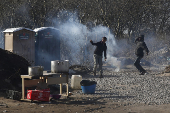 France Calais Migrants Camp