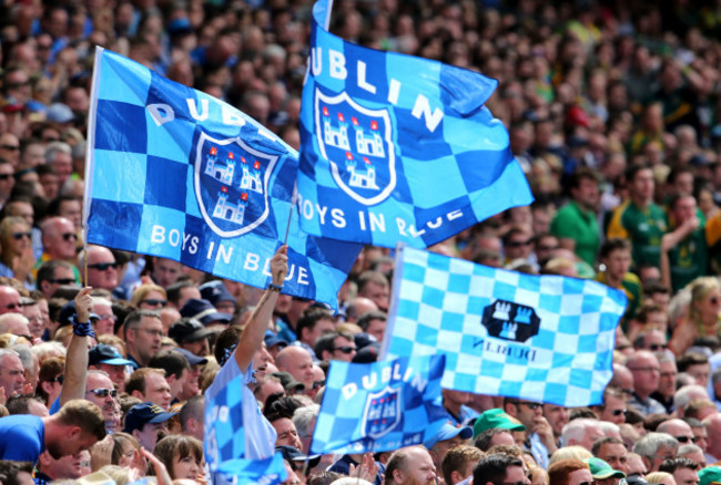 Dublin supporters celebrate