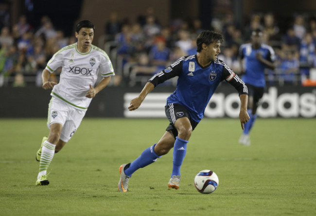 MLS Sounders Earthquakes Soccer