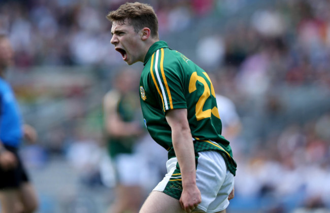 Sean Curran celebrates scoring a point Ê