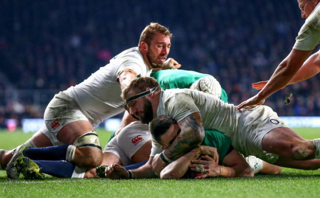 Conor Murray scores his side's first try