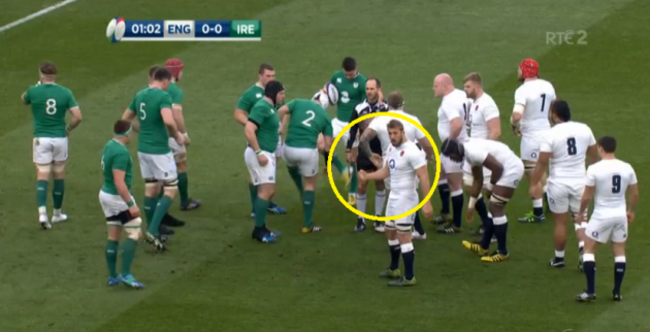 1A Robshaw to touchjudge