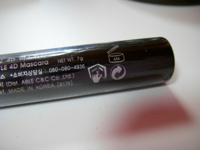 Missha The Style 4D Mascara 3