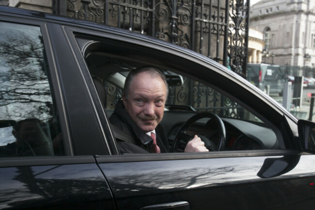 3/3/2016. Election 2016 - Dail Arrivals. Members o