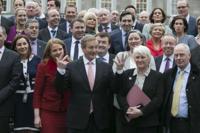 03/02/2016. Fine Gael. Pictured An Taoiseach Enda