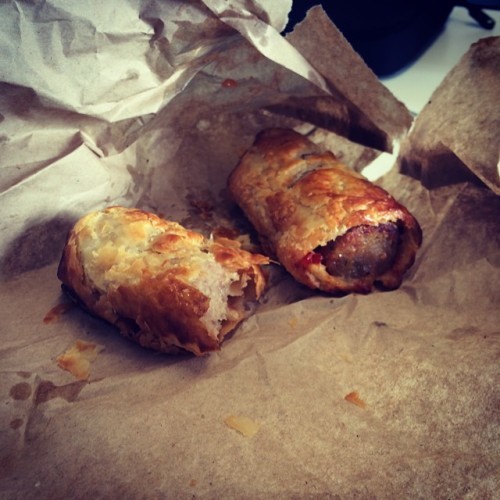 Dublins tastiest sausage rolls! #greenbenchcafe #breakfast #lovindublin
