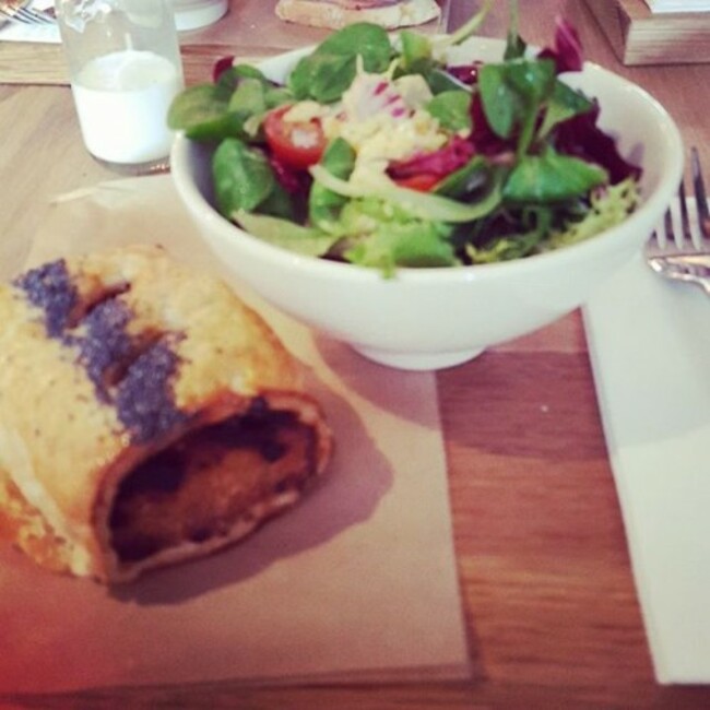 #TeelingsCafe #bacon #ballymaloerelish #sausageroll