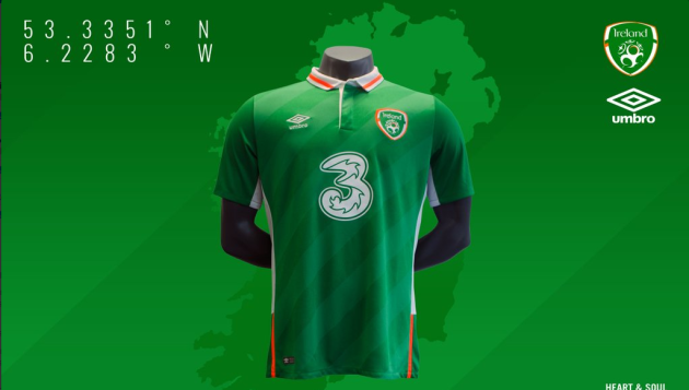 ireland euro 2016 kit